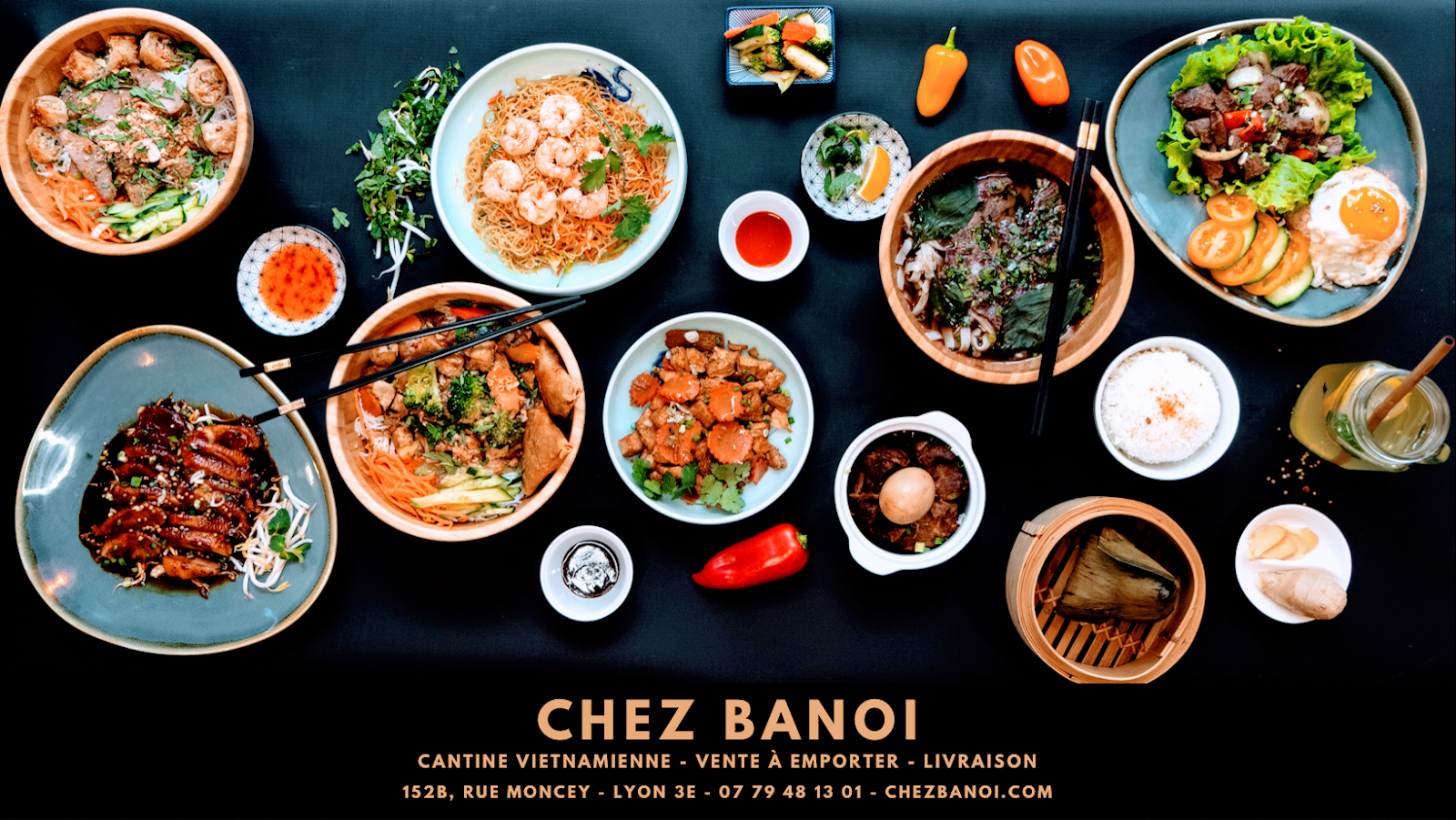 Photo 4 de Chez Bànôi - LYON - Restaurant Vietnamien