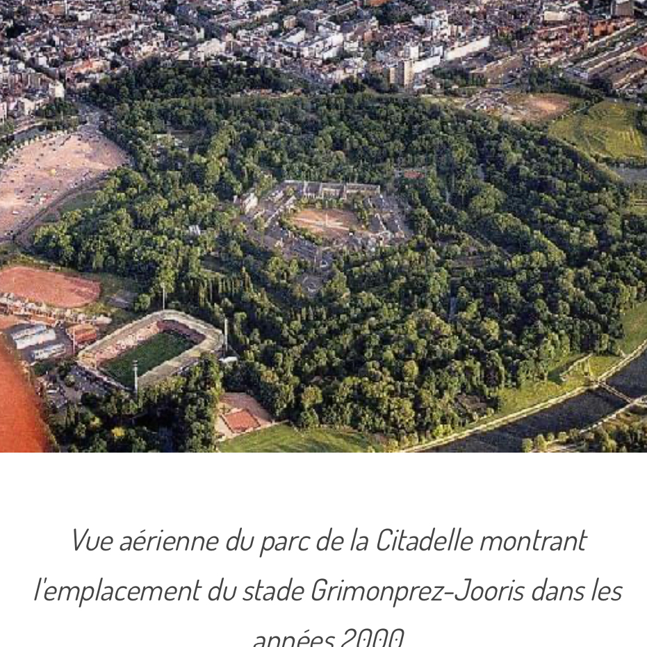 Ancien stade du Losc à la Citadelle de Lille