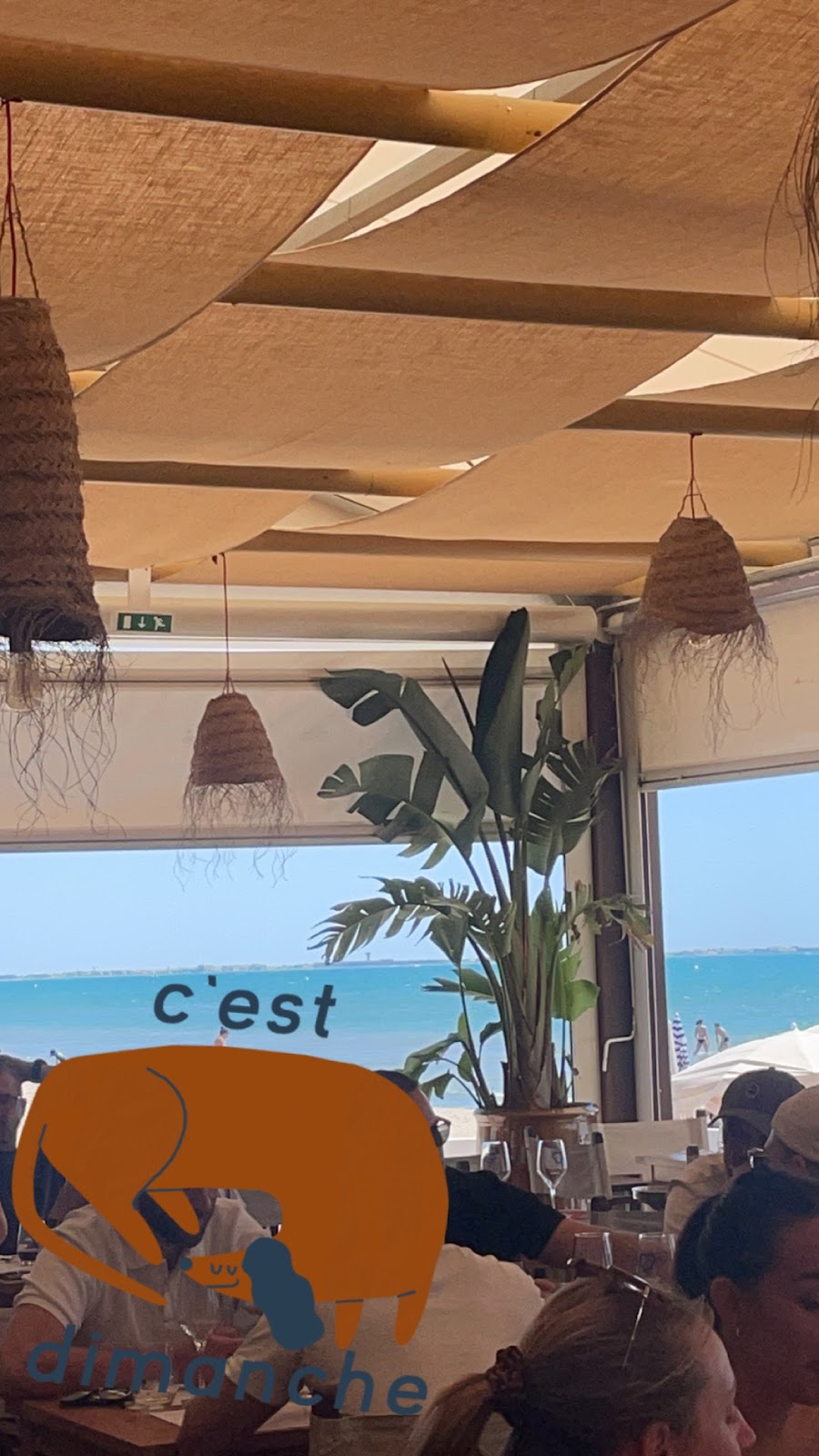 La voile bleue