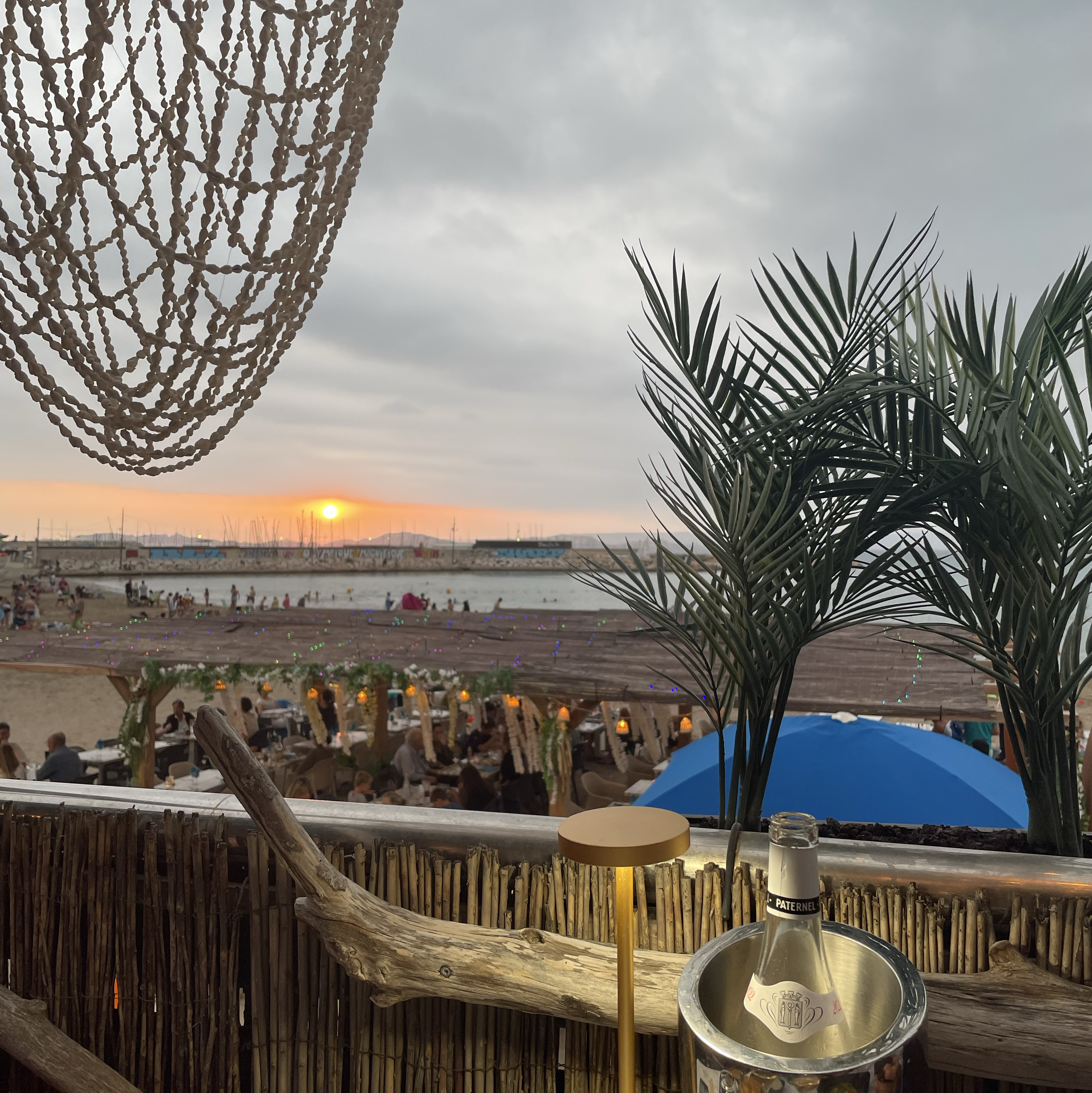 Photo 3 de P.Kitchen restaurant bord de mer terrasse pointe rouge