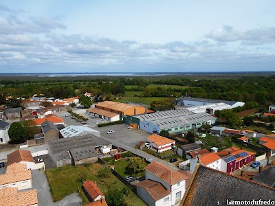 Photo 4 de Clocher de Saint Lumine de Coutais - Observatoire sur le Lac de Grand-Lieu