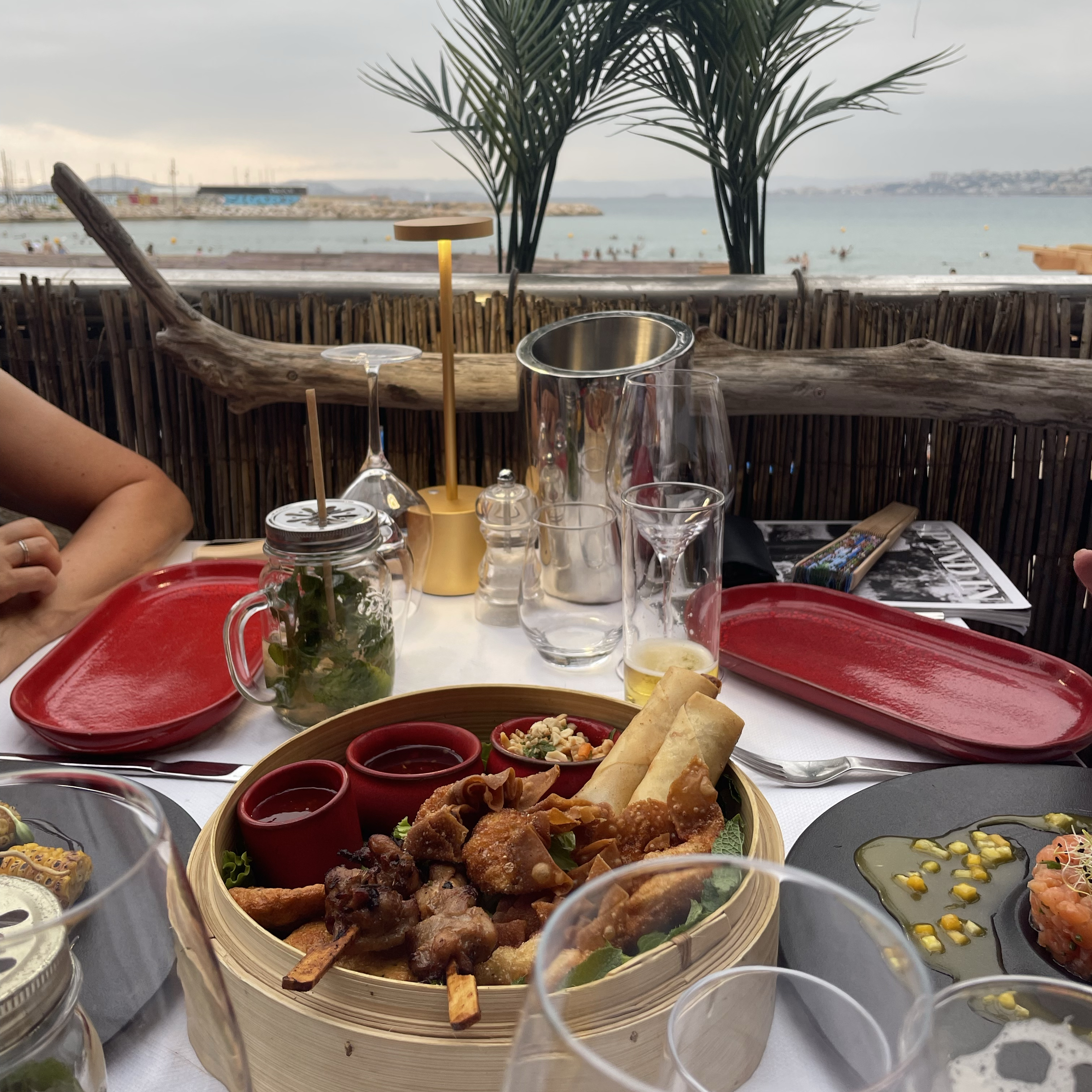 Photo 1 de P.Kitchen restaurant bord de mer terrasse pointe rouge