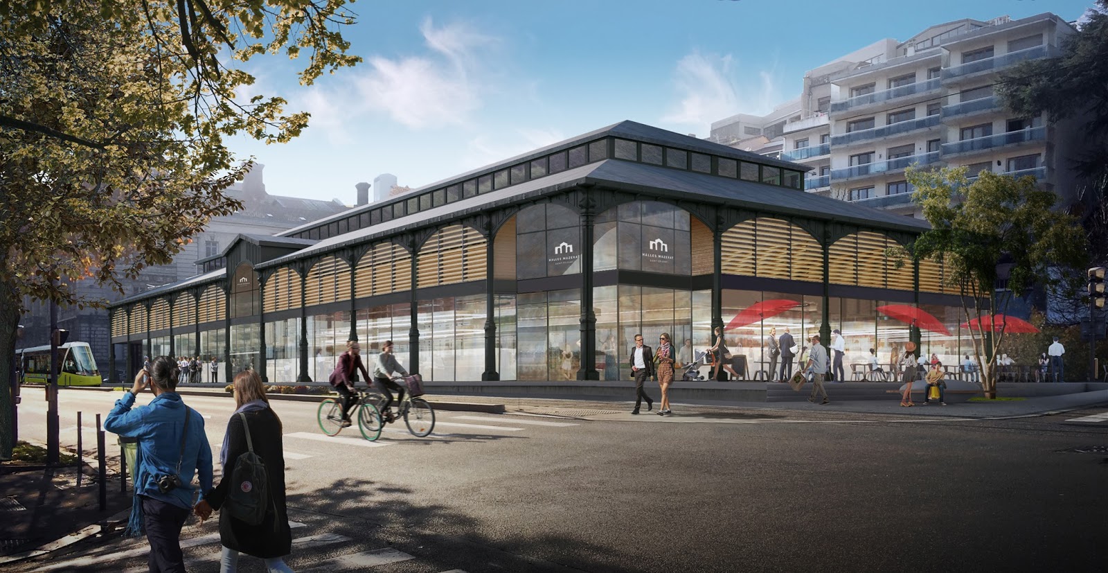 Photo 2 de Les Halles Mazerat - Biltoki