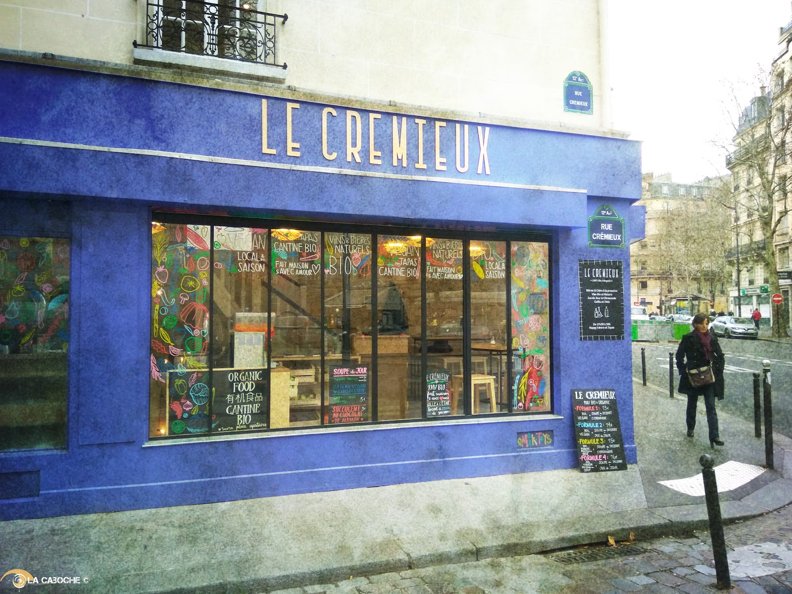 Photo 3 de Maisons colorées de la rue Cremieux