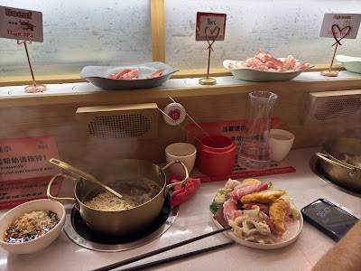 Photo 4 de YUXIANGTING-buffet à volonté 御香亭旋转自助火锅