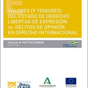 Valores (y temores) del Estado de derecho: libertad de expresión vs. delitos de opinión en el derecho - ISBN: 9788411257695