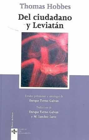 Del ciudadano y Leviatán. - ISBN: 9788430942558