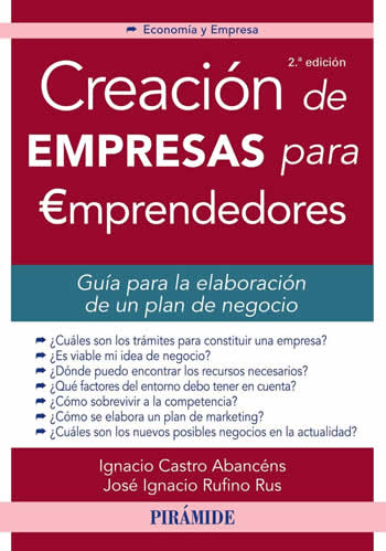 Creación de empresas para emprendedores - ISBN: 9788436834109