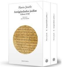 Antigüedades judías (2 vols.) Libros I-XI y Libros XII-XX