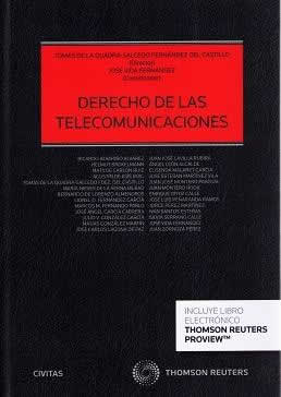 Derecho de las telecomunicaciones. - ISBN: 9788447053902