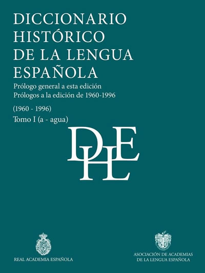 Diccionario histórico de la lengua española. 10 volúmenes