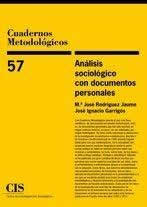 Análisis sociológico con documentos personales - ISBN: 9788474767278