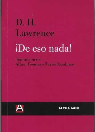 De eso nada. - ISBN: 9788492837267
