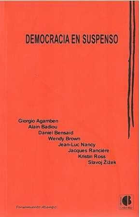Democracia en suspenso. - ISBN: 9788493782825