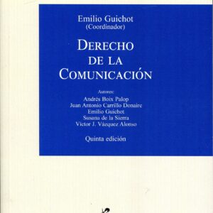 Derecho de la Comunicación. 5ª ed - ISBN: 9788498903515