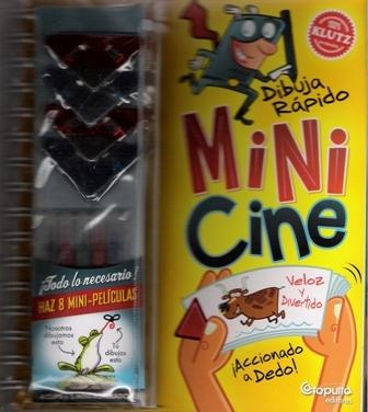 Dibuja rápido mini cine: accionado a dedo. - ISBN: 9789876370349