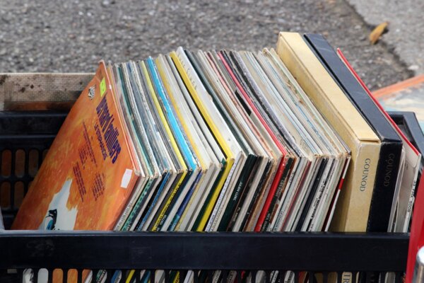 Photo : Brocante Vinyles