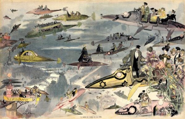 Peinture : Oeuvre Rétrofuturs