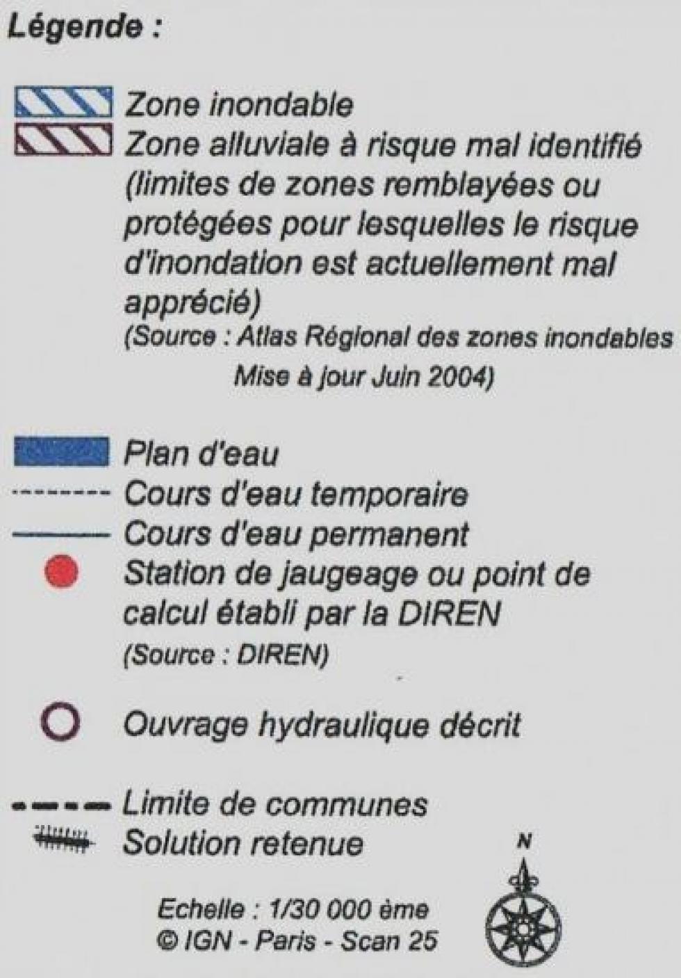 La légende de la carte précédente.