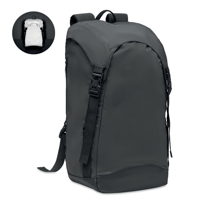 Sac à dos en polyester imperméable et réfléchissant