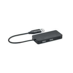 Photo de Hub USB 2 ports en alu