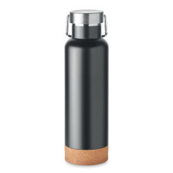 Photo de Bouteille  500 ml  isotherme acier recyclé et liège