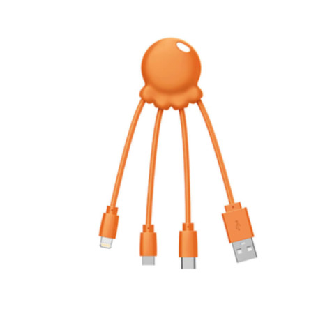 Chargeur multi-USB pieuvre en PU Recyclé