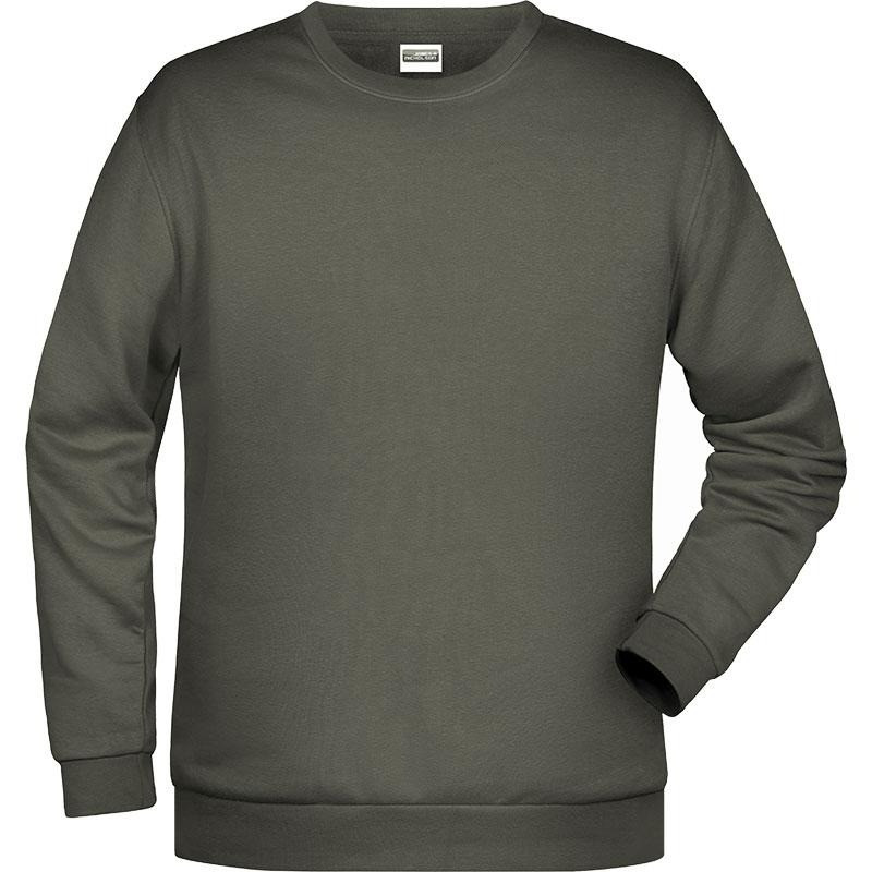 Pull 280g/m² homme avec col rond