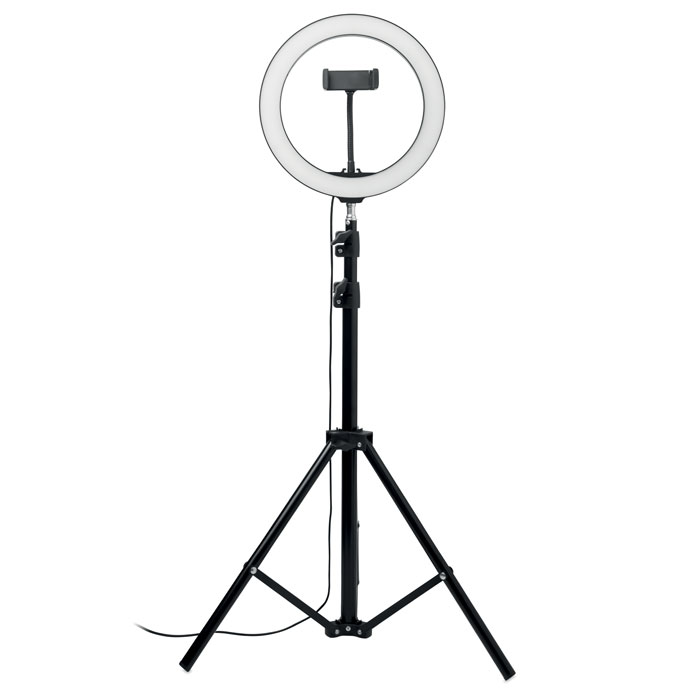 Anneau de LED sur trépied