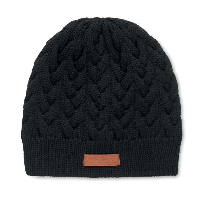Bonnet tricoté en PET recyclé