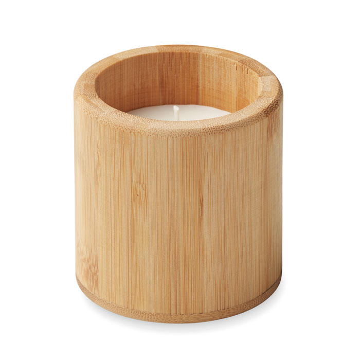 Bougie parfumée à la vanille en cire végétale 160 gr