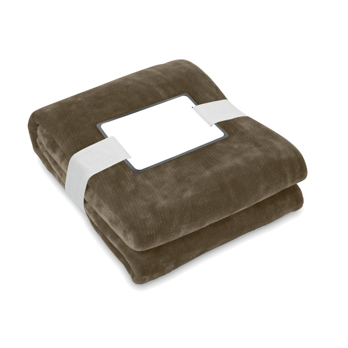 Couverture en polaire flanelle PET recyclé 280 gr/m²