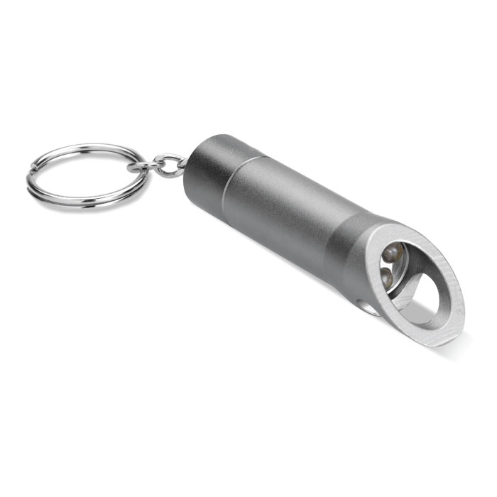 Porte-clés LED et décapsuleur