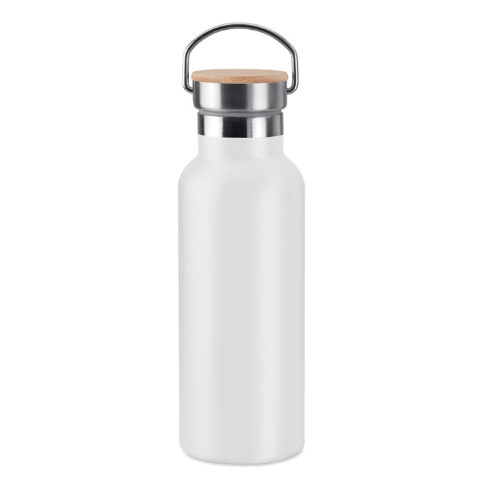 Bouteille 500 ml isotherme bouchon bambou