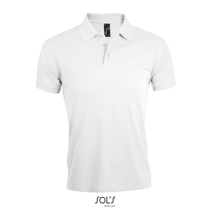 Polo 200g/m² homme avec coutures renforcées aux épaules