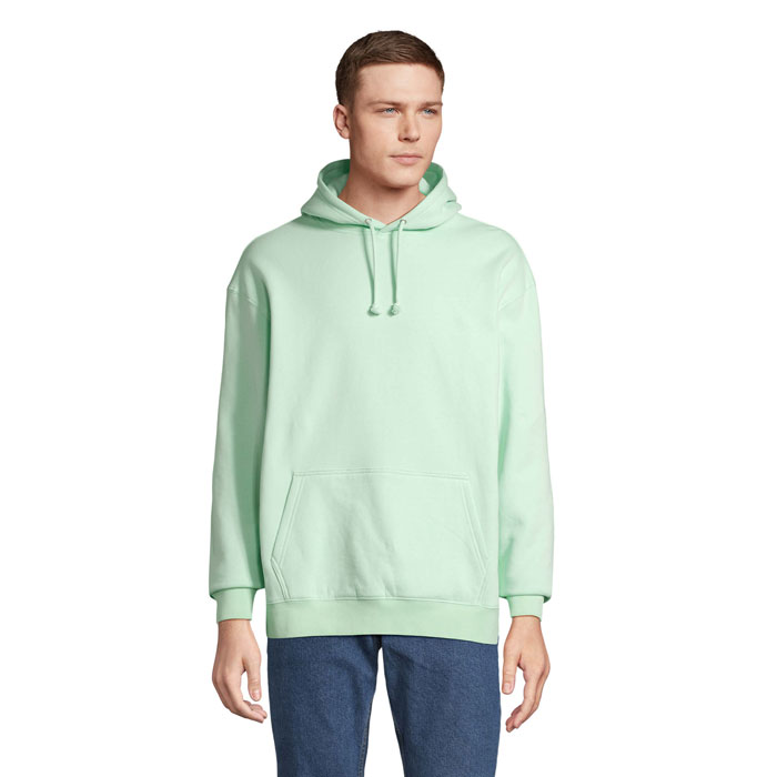 Sweat à capuche 280g/m² unisexe en molleton