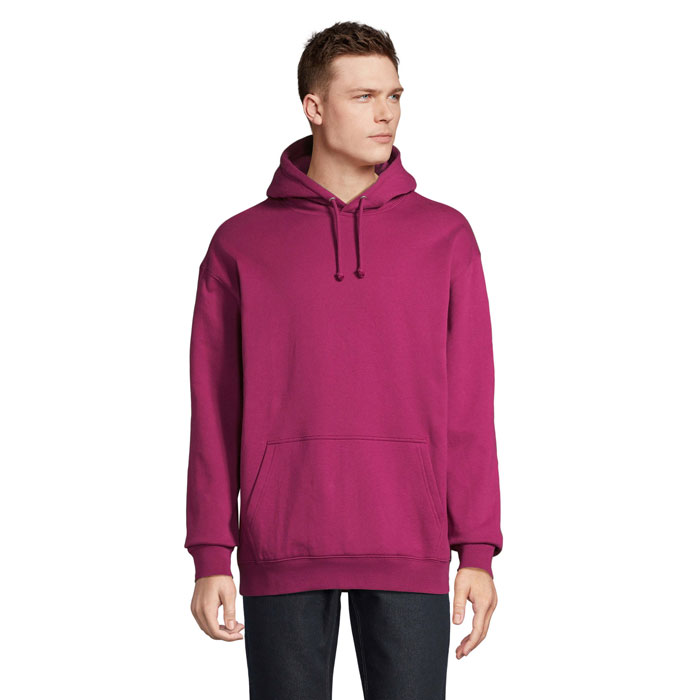 Sweat à capuche 280g/m² unisexe en molleton