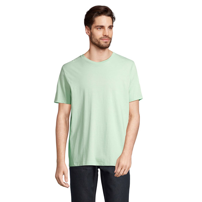 T-shirt 175g/m² unisexe 100% coton peigné biologique