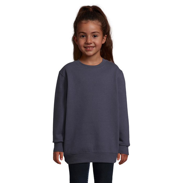 Pull 280g/m² enfant recyclé avec col rond