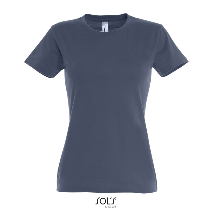 T-shirt 190g/m² femme avec col rond