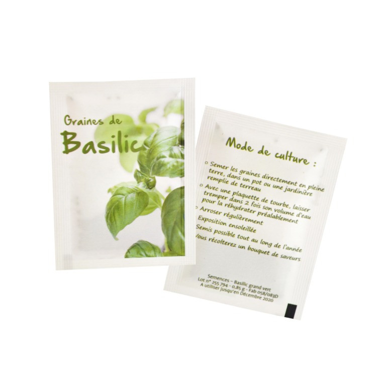 Sachets de graines