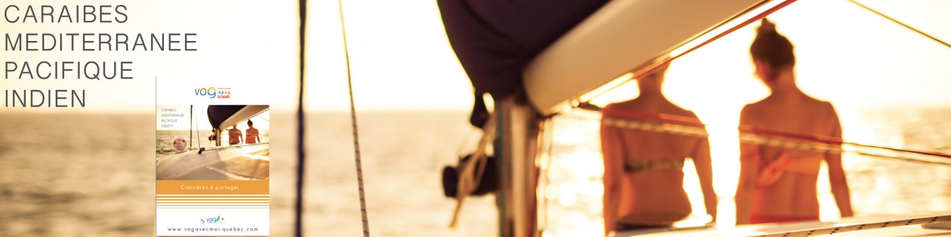 Catalogue croisières en catamaran VogAvecMoi