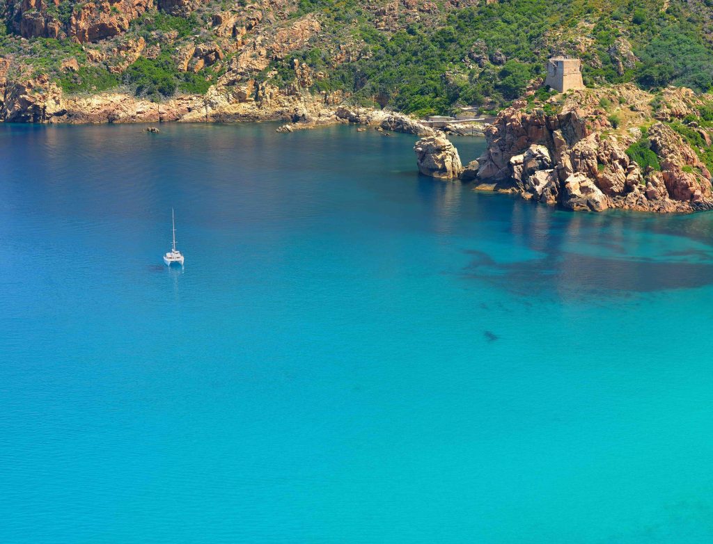 Location catamaran Corse Voile Tour de Corse 