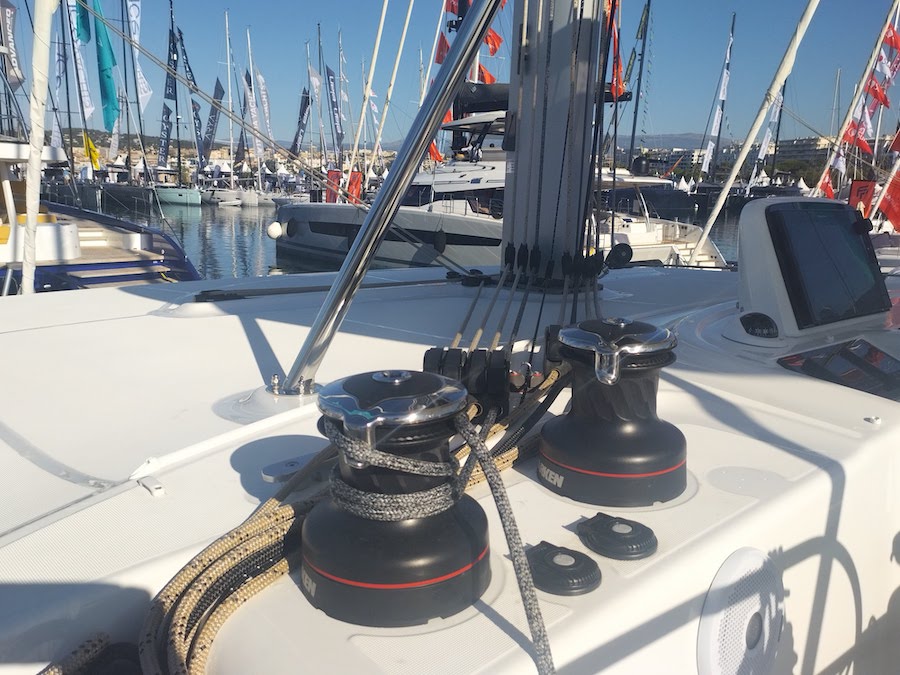 Les 2 winchs dont un est électrique 