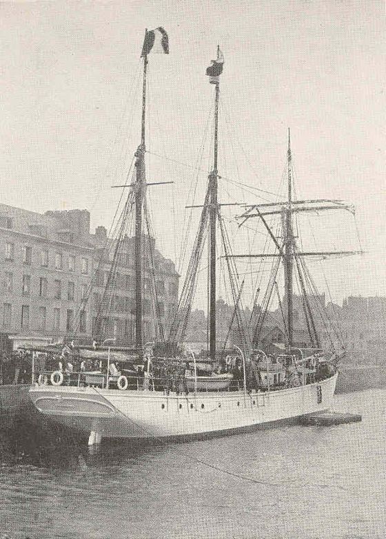 Navigation sur un 3 mâts, le grand voilier Le Français