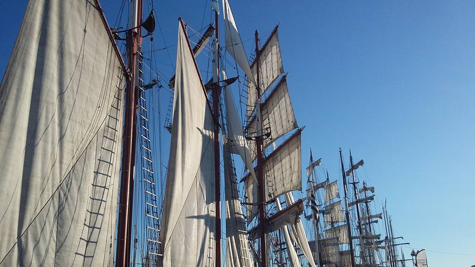 grand voilier mâture