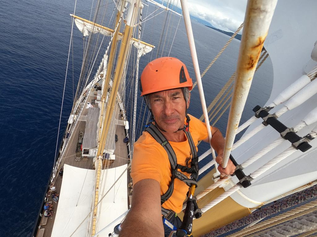 Santa Maria Manuella en haut d'un mât