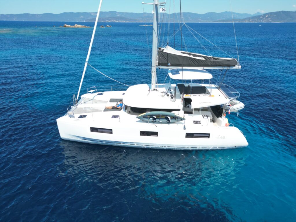 Lagoon stage catamaran