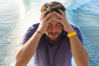 Burn out du propriétaire de bateau