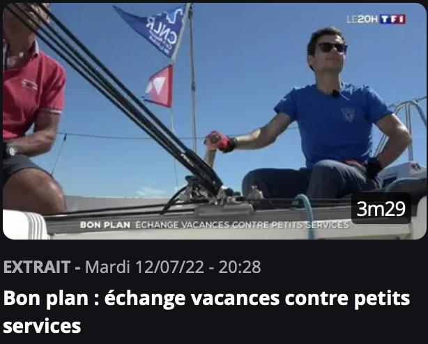 VOG au 20h de TF1 journal télévisé